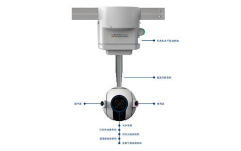 Hanging rail inspection robot